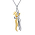 Best Occasions to Gift a Sterling Silver Hug Couple Pendant Necklace