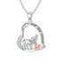 Mother and Daughter Goat Pendant Necklace: A Meaningful Gift to Celebrate Family Bonds