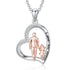 Sterling Silver Father Daughter Necklace: The Perfect Symbol of Love and Memories
