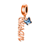 Sterling Silver Persoanlized Name Charm Beads