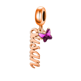 Sterling Silver Persoanlized Name Charm Beads