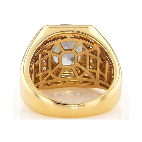 10K Gold 14K Gold 18K Gold Oval Cut Custom Ring Gemstone Ring for Men