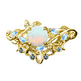 Sterling Silver 1CT Round Gemstone Engagement Wedding Bridal Anniversary Proposal Ring Set for Her