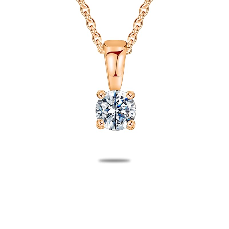 Copper Sterling Silver Personalized Simulated 1-6 Birthstones Family Pendant Necklace