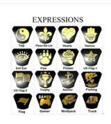 Sterling Silver Personalized  Birthstone Engraved Class Ring