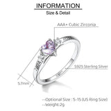 Sterling Silver Personalized Engraved Graduation Ring
