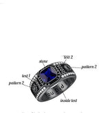 Sterling Silver Heart 10K 14K 18K Gold Personalized Photo High School College Graduation Ring