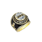 Sterling Silver Personalized Engraved Birthstone 2025 High School College Class Ring Graduation Jewelry