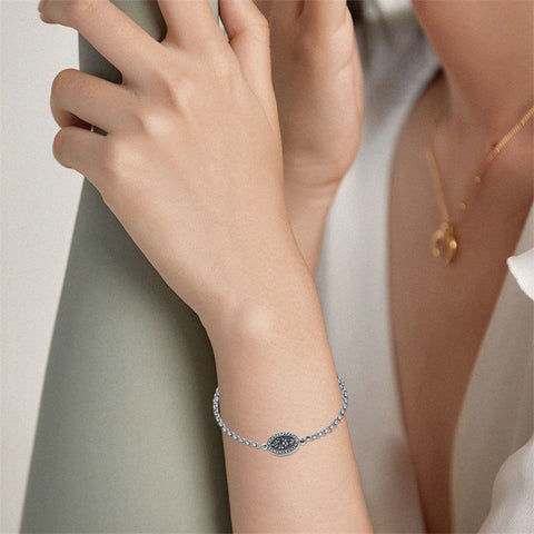 Sterling Silver 12 Month Birth Flower Photo Locket Bracelet