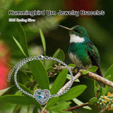 Sterling Silver Heart Urn Bracelet for Ashes Memorial Keepsake Jewelry Gifts for Women