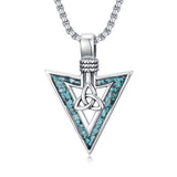 Sterling Silver Cross Celtic Knot Yin Yang Peace Sign Arrowhead Pendant  Necklace