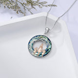 Sterling Silver  Crystal Tree of Life Mother Daughter Father Daughter Sisters Friends Pendant Necklace for Women