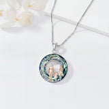 Sterling Silver  Crystal Tree of Life Mother Daughter Father Daughter Sisters Friends Pendant Necklace for Women