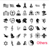 Sterling Silver Personalized Birthstone High School College Class Ring