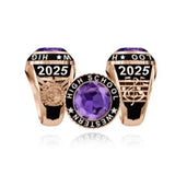 Sterling Silver Personalized  Engraved 2025 Class Ring