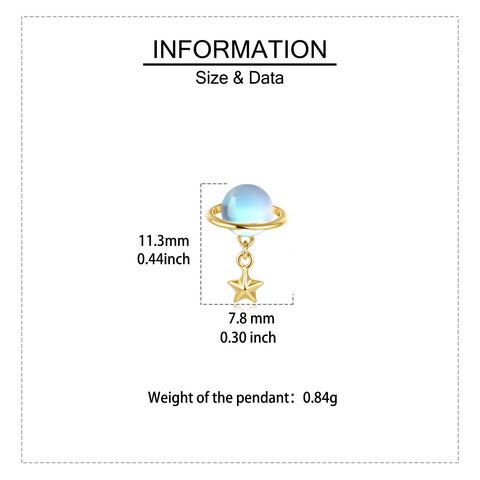 925 Sterling Silver Celestial Elegance Plated With Gold-plated Star Drop Earrings