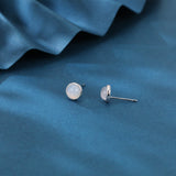 925 Sterling Silver Precision Crafted Circular Lenses With Reflective Silver Rims