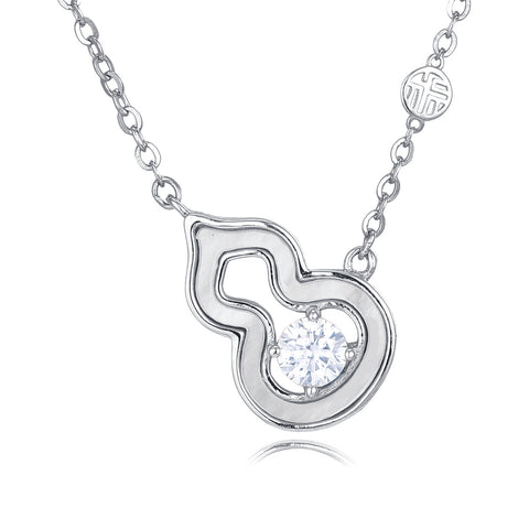 925 Sterling Silver Elegant Heart-shaped Moissanite Pendant Necklace With Delicate Chain And Charm