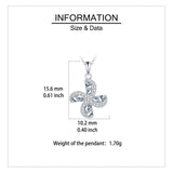 925 Sterling Silver Elegant Zircon Cross Pendant Necklace With Silver Chain And Sparkling Accents