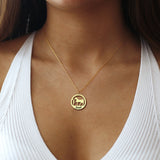 Sterling Silver Personalized Horse Name Pendant Necklace
