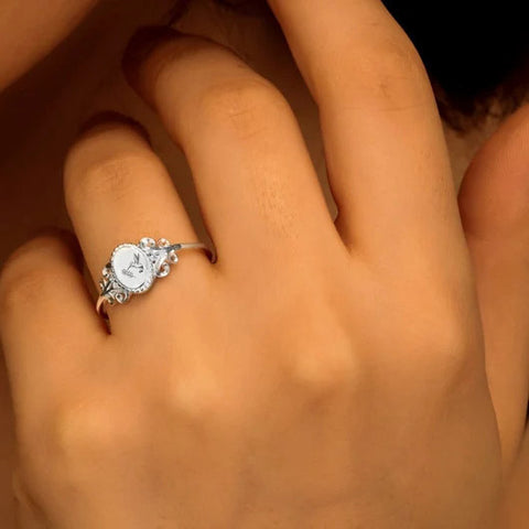 Sterling Silver Hummingbird Animal Ring