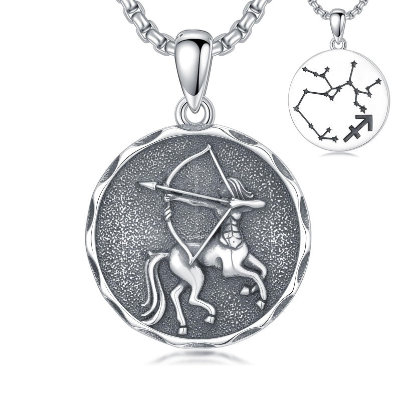 Sterling Silver Constellation Celestial Pendant Necklace Astrology Jewelry Birthday Gifts Christmas