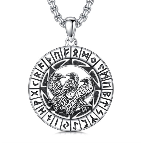 Sterling Silver  Eagle Elephant Fox Octopus Trident  Pig Raven Scorpion Pendant Necklace