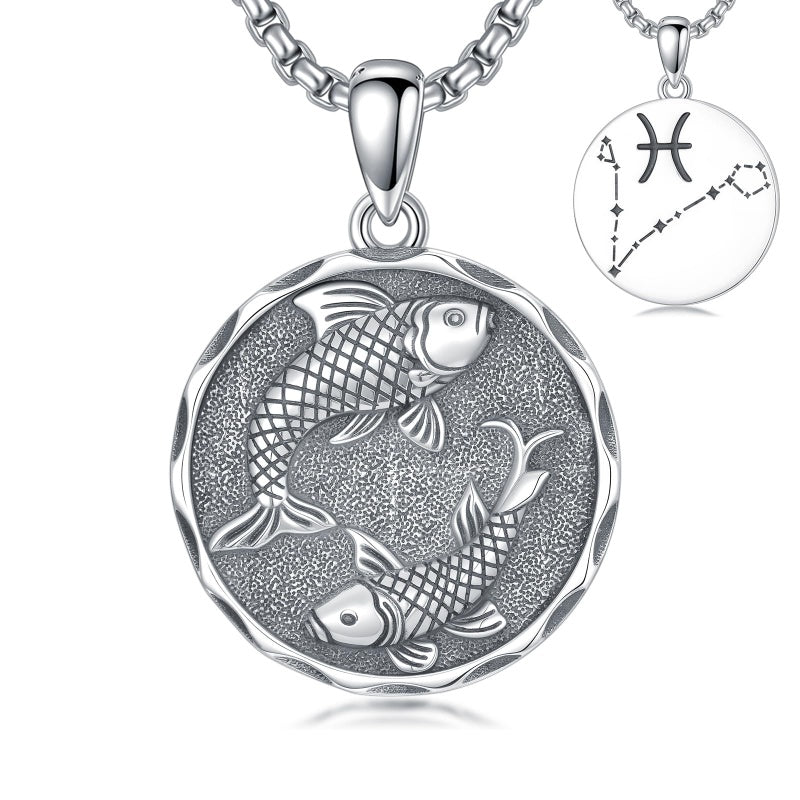 Sterling Silver Constellation Celestial Pendant Necklace Astrology Jewelry Birthday Gifts Christmas