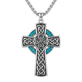 Sterling Silver Cross Pendant Necklace Christian Religious Jewelry Gifts for Anniversary