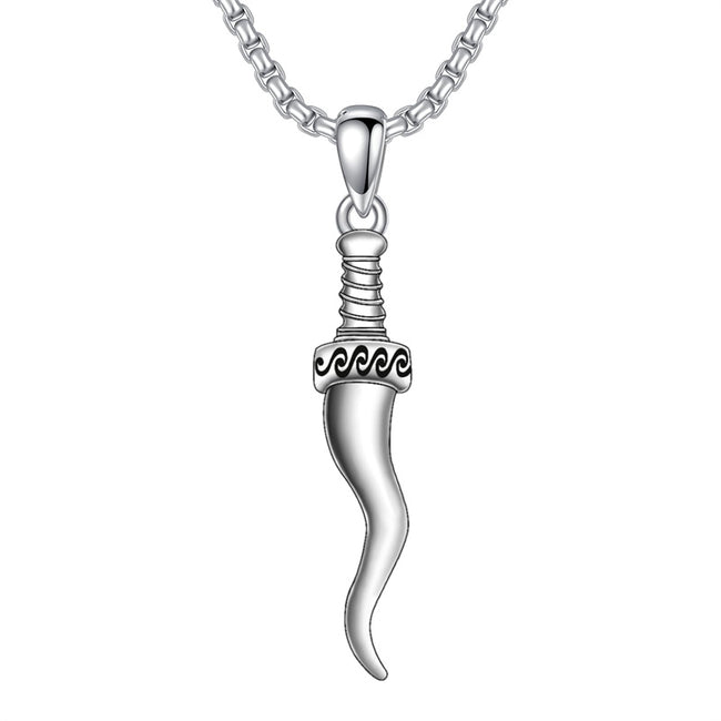 Italian Horn Women Chili Pepper Pendant Stainless Steel Necklaces Jewelry  Gift : r/OnlineSellings