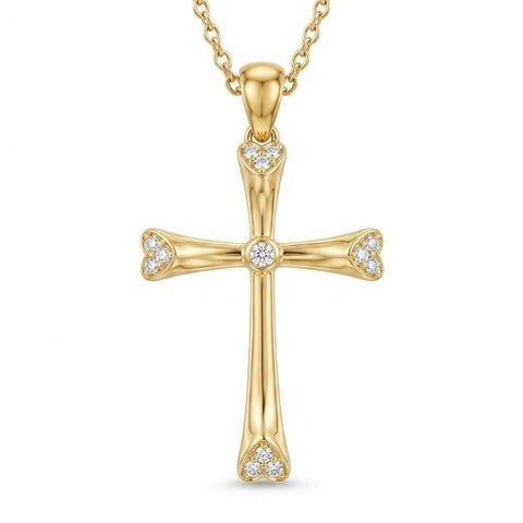 14K Gold Plated Cross Necklaces for Women Faith Jewelry for  Anniversary Christmas Birthday Mother's Day