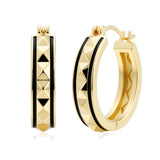 14K Gold Plated  Hoop Earrings for Her