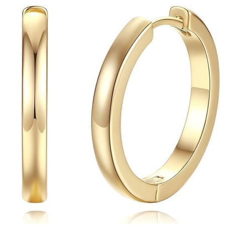 14K Gold Plated Hoop Earring for Women