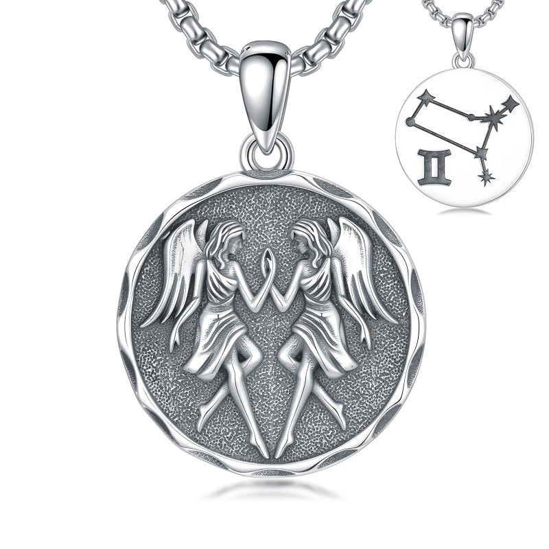 Sterling Silver Constellation Celestial Pendant Necklace Astrology Jewelry Birthday Gifts Christmas