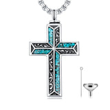Sterling Silver Cross Hummingbird Cardinal  Rose Sunflower Urn  Necklace for Ashes Cremation Jewelry