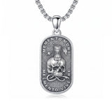 Sterling Silver Memento Mori Tree of Life Anubis Pendant Viking Amulet   Protection Pendant Necklace Halloween Gift