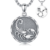 Sterling Silver Constellation Celestial Pendant Necklace Astrology Jewelry Birthday Gifts Christmas