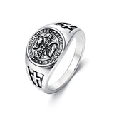 Sterling Silver Gothic Skull  Momento Mori Memento Mori Signet Ring