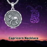 Sterling Silver Constellation Celestial Pendant Necklace Astrology Jewelry Birthday Gifts Christmas