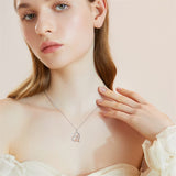 Sterling Silver  Cello Violin Necklace Music Gifts for Women Girl Daughter
