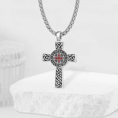 14K Gold Plated  Cross Necklace Religious Amulets Jewelry Gifts