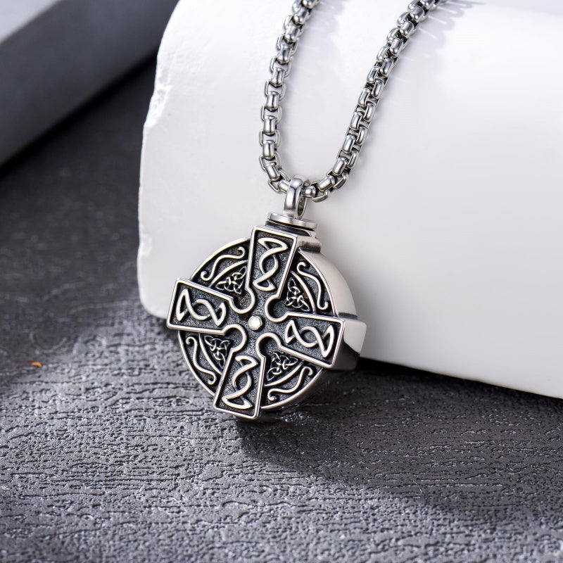 Sterling Silver Cross Hummingbird Cardinal  Rose Sunflower Urn  Necklace for Ashes Cremation Jewelry
