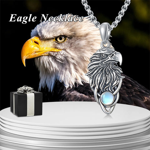 Sterling Silver  Eagle Elephant Fox Octopus Trident  Pig Raven Scorpion Pendant Necklace
