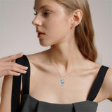 Sterling Silver Butterfly Urn Necklace For Ashes