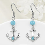 Sterling Silver Turquoise Owl Dragonfly Butterfly Hummingbird Dangle Earrings