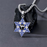 Sterling Silver Star of David, Evil Eye, Tree of Life, Cross Lion, Chai Pendant Necklace