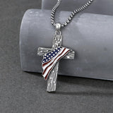 Sterling Silver Cross Pendant Necklace Christian Religious Jewelry Gifts for Anniversary