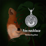 Sterling Silver  Eagle Elephant Fox Octopus Trident  Pig Raven Scorpion Pendant Necklace