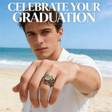 Sterling Silver Personalized  Engraved Class Ringsfor Women