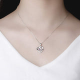 14K Gold 2  Simulated Birthstone Personalized Engraved Pendant Necklace for Women